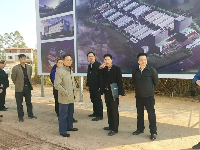 2017 2.17  省农科院领导调研绿然灯塔农产品物流园，助力农企发展