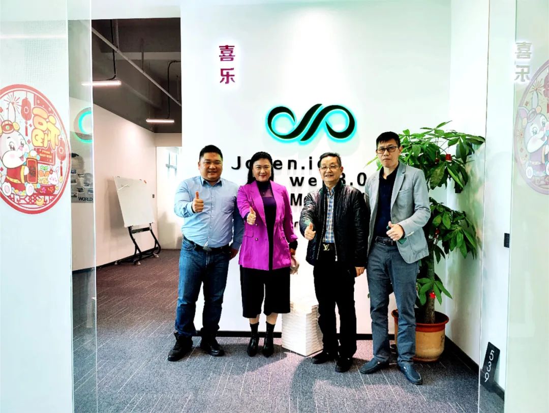 【协会动态】深圳市农产品国际流通协会会长王昌龍一行走访协会理事单位——深圳喜乐网科技有限公司